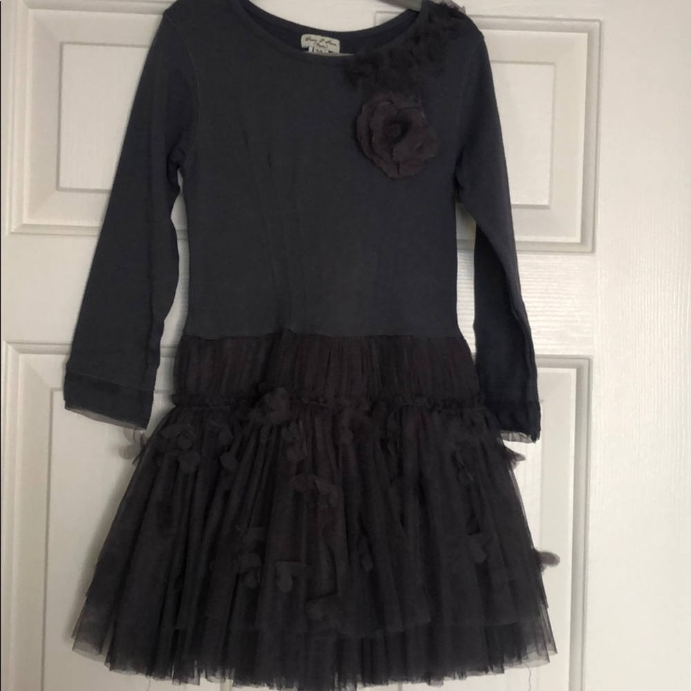 Eliane et Lena Paris gray dress sz 4